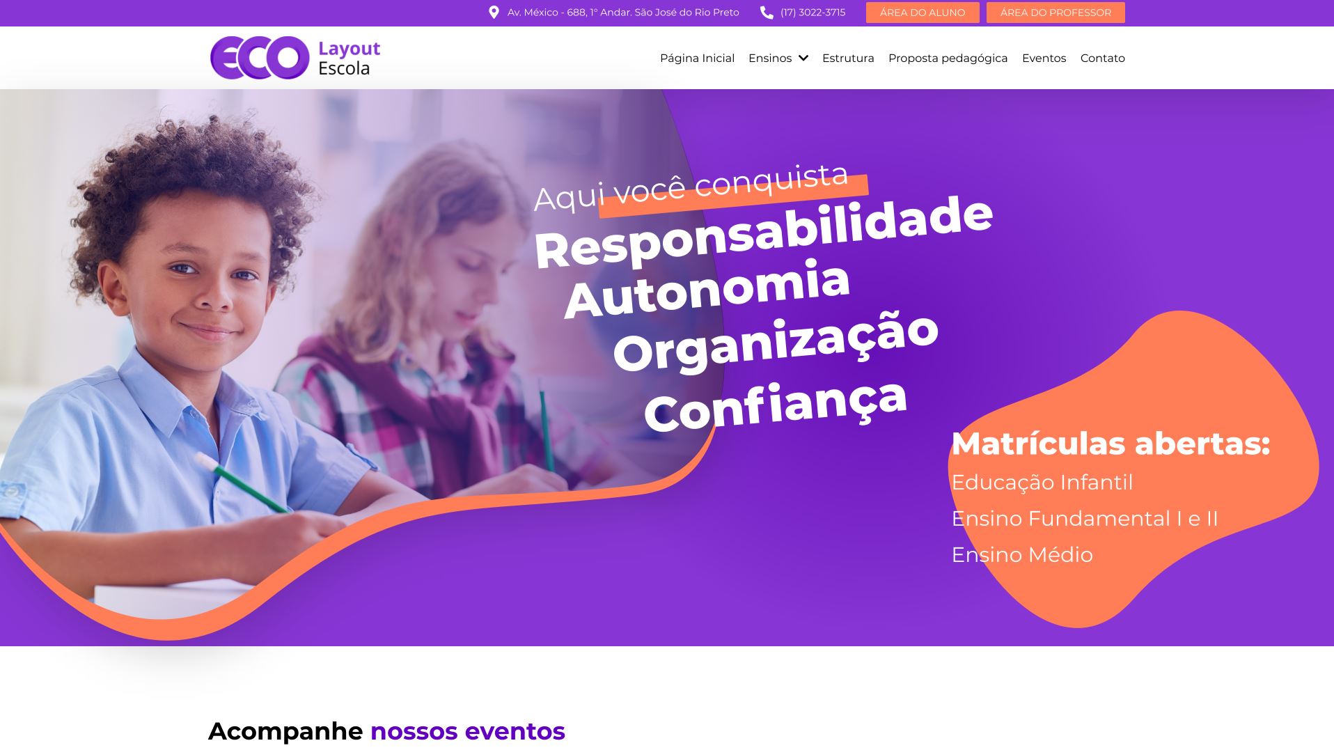 Tema Educação 1 Eco Webdesign