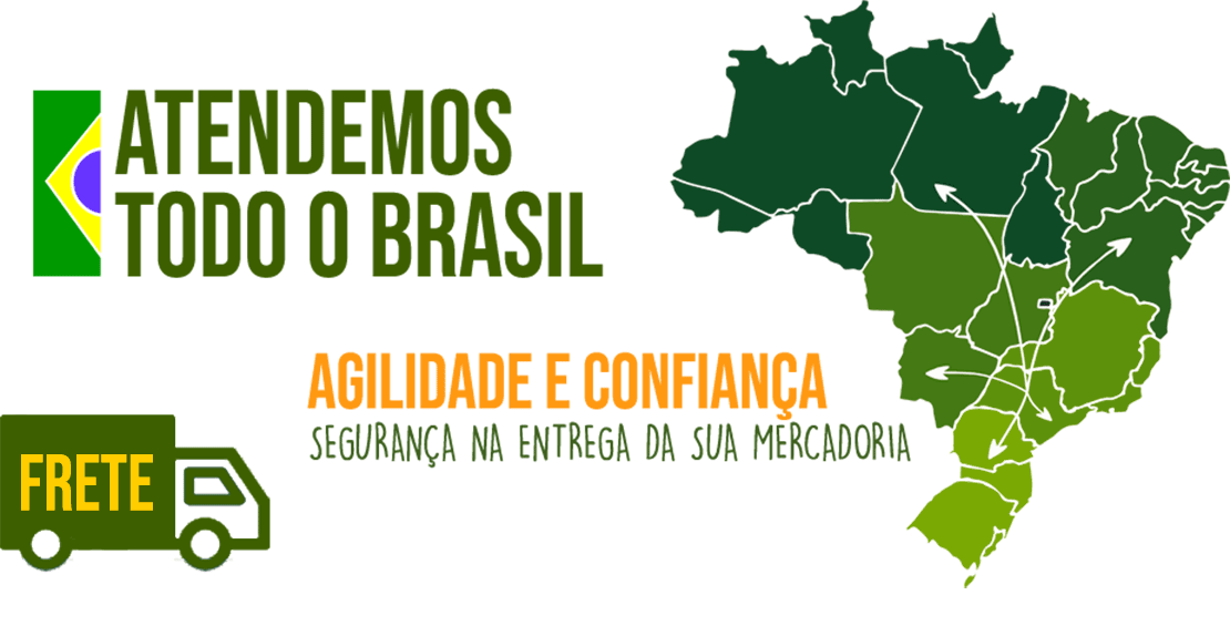 Frete Grátis Para Todo o Brasil