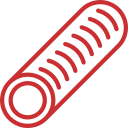 Ilustração de uma barra de ferro