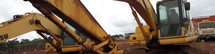 Escavadeira Komatsu PC200 Escavadeira Komatsu PC200