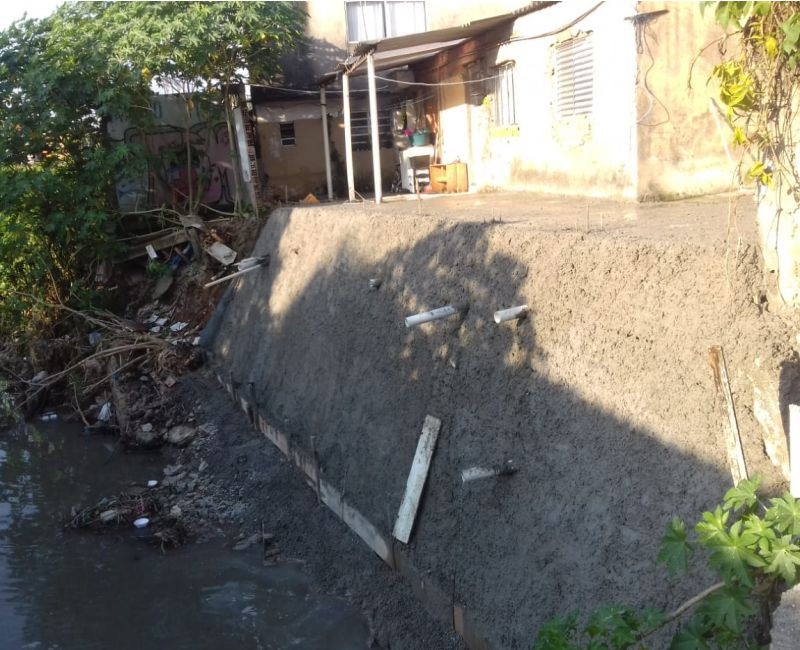 Estabilização de Encosta de Córrego – Valo Velho / SP