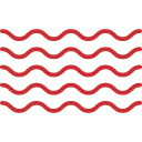 Ilustração de ondas de água