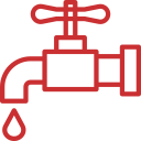 Ilustração de uma torneira