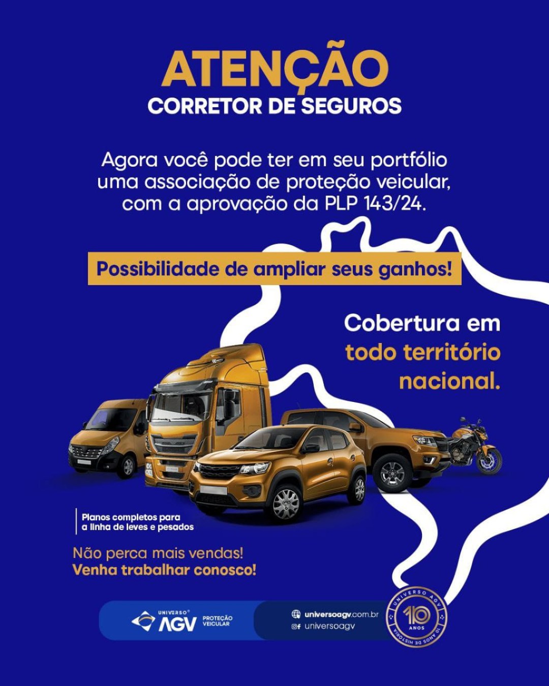 Estanos em todo território nacional